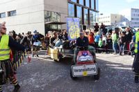 Narren, Hexen und tolle Stimmung beim Böblinger Rosenmontagsumzug.