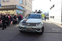 Narren, Hexen und tolle Stimmung beim Böblinger Rosenmontagsumzug.
