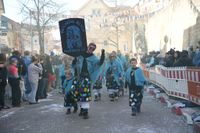 Narren, Hexen und tolle Stimmung beim Böblinger Rosenmontagsumzug.