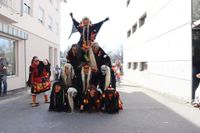 Narren, Hexen und tolle Stimmung beim Böblinger Rosenmontagsumzug.