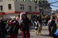 Narren, Hexen und tolle Stimmung beim Böblinger Rosenmontagsumzug.