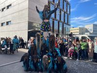 Narren, Hexen und tolle Stimmung beim Böblinger Rosenmontagsumzug.