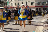 Narren, Hexen und tolle Stimmung beim Böblinger Rosenmontagsumzug.