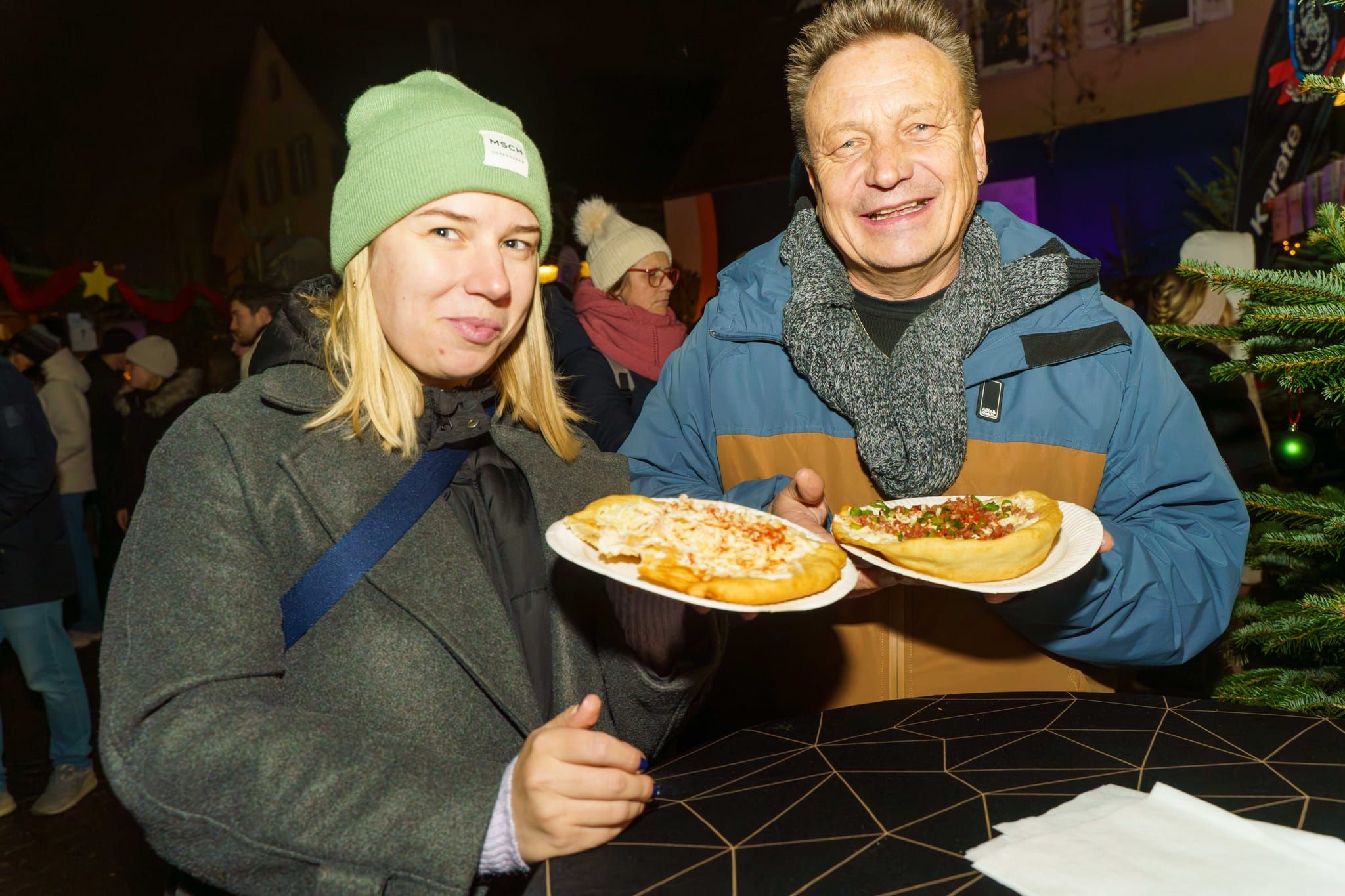 Schöne Vorweihnachtsstimmung auf dem Sindelfinger Weihnachtsmarkt.