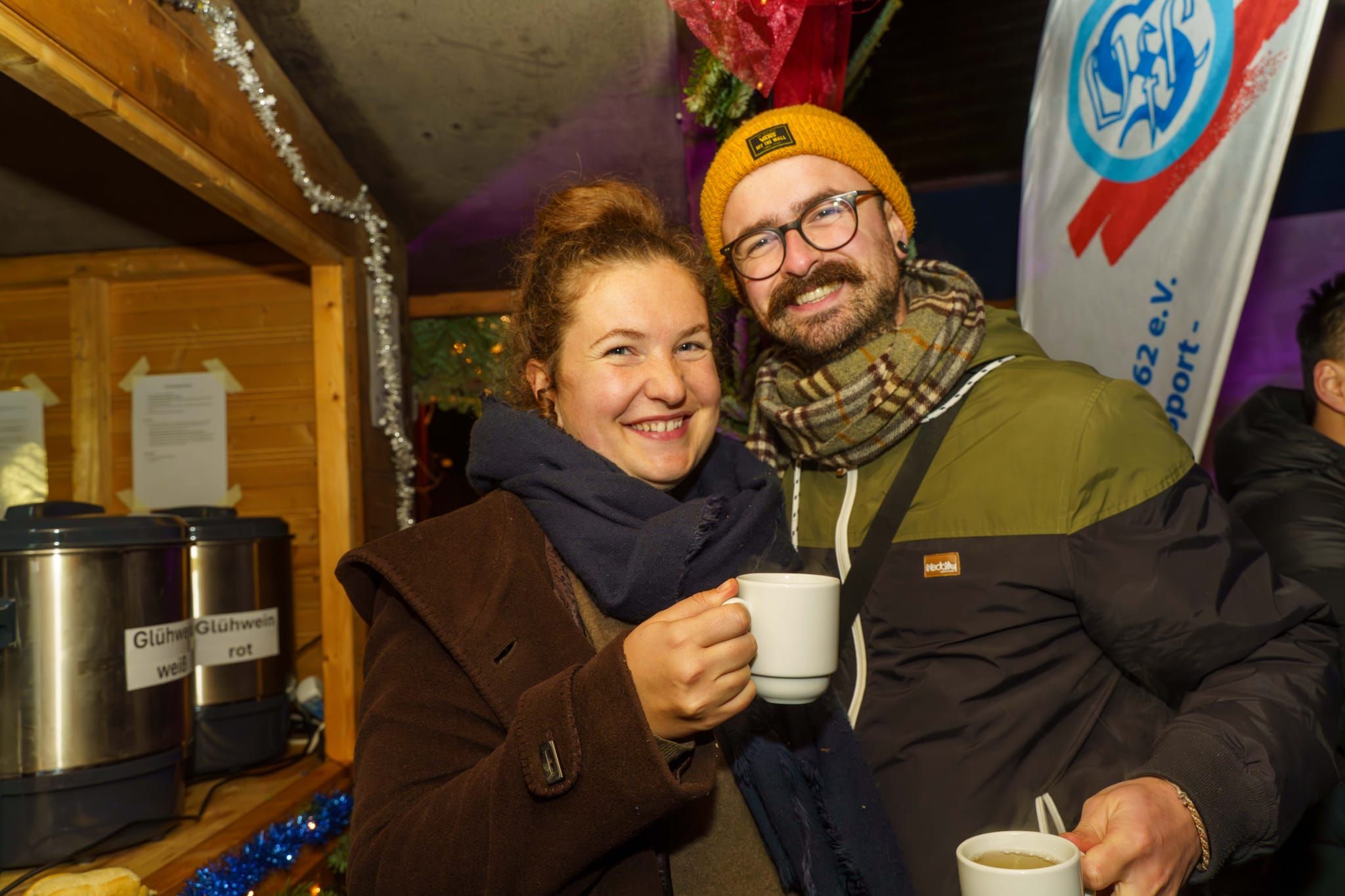 Schöne Vorweihnachtsstimmung auf dem Sindelfinger Weihnachtsmarkt.