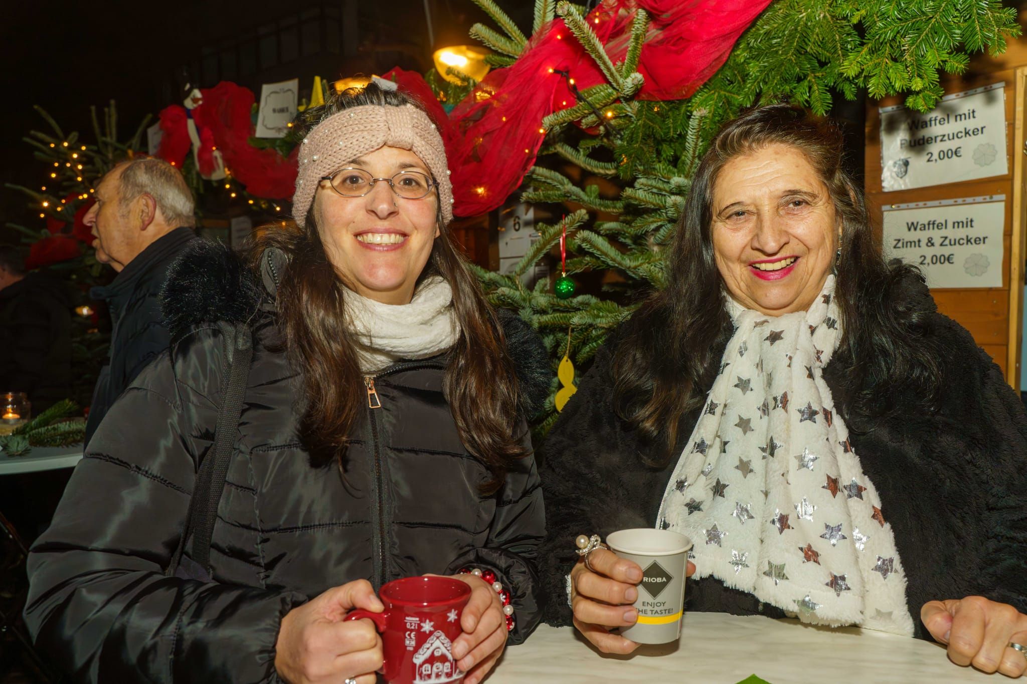 Schöne Vorweihnachtsstimmung auf dem Sindelfinger Weihnachtsmarkt.