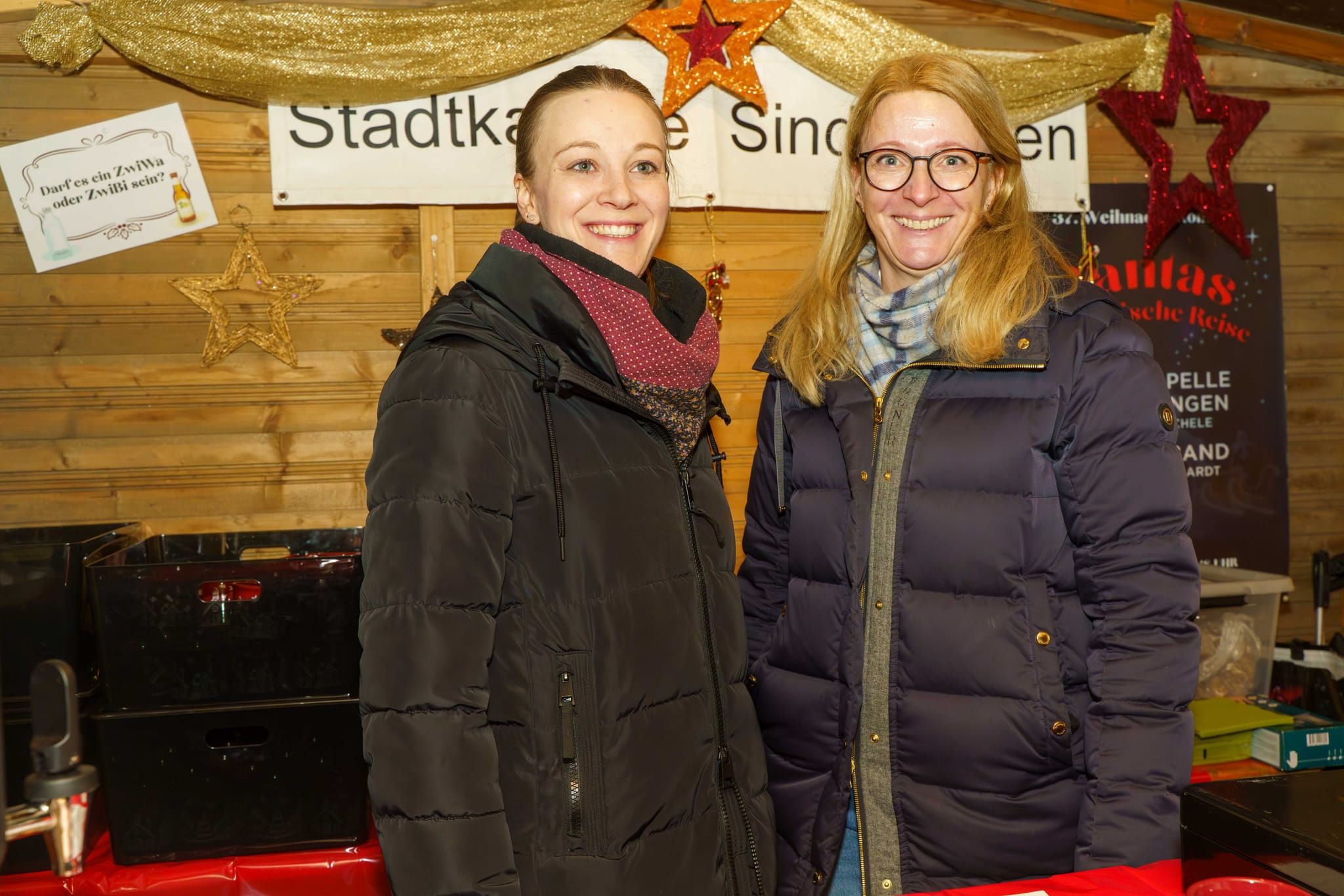 Schöne Vorweihnachtsstimmung auf dem Sindelfinger Weihnachtsmarkt.