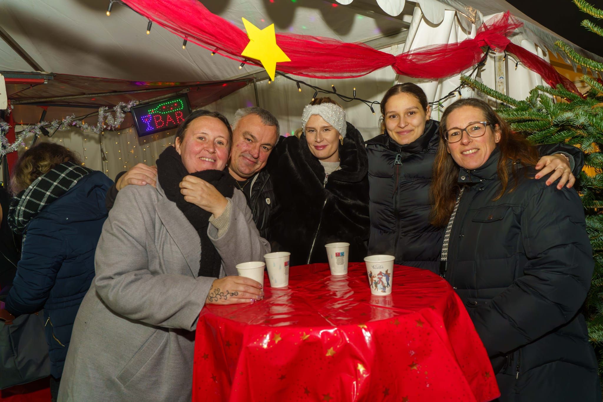 Schöne Vorweihnachtsstimmung auf dem Sindelfinger Weihnachtsmarkt.