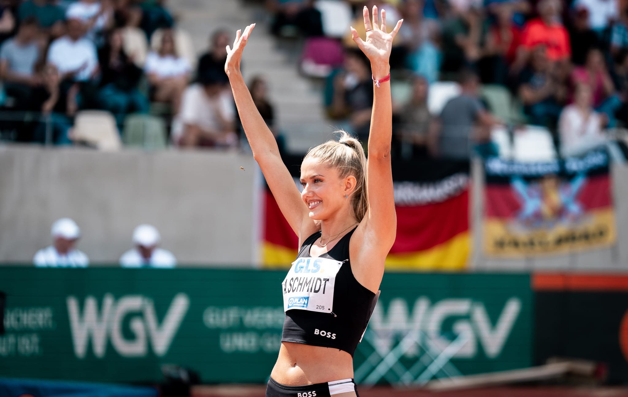 Alica Schmidt geht in Sindelfingen über die 800 Meter an den Start.