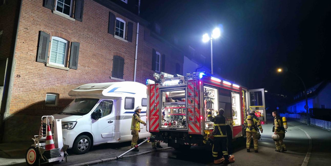 Die Feuerwehr musste in der Nacht auf Samstag ausrücken.