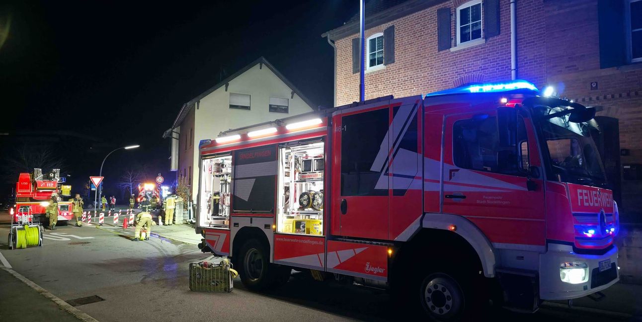 Die Feuerwehr musste in der Nacht auf Samstag ausrücken.