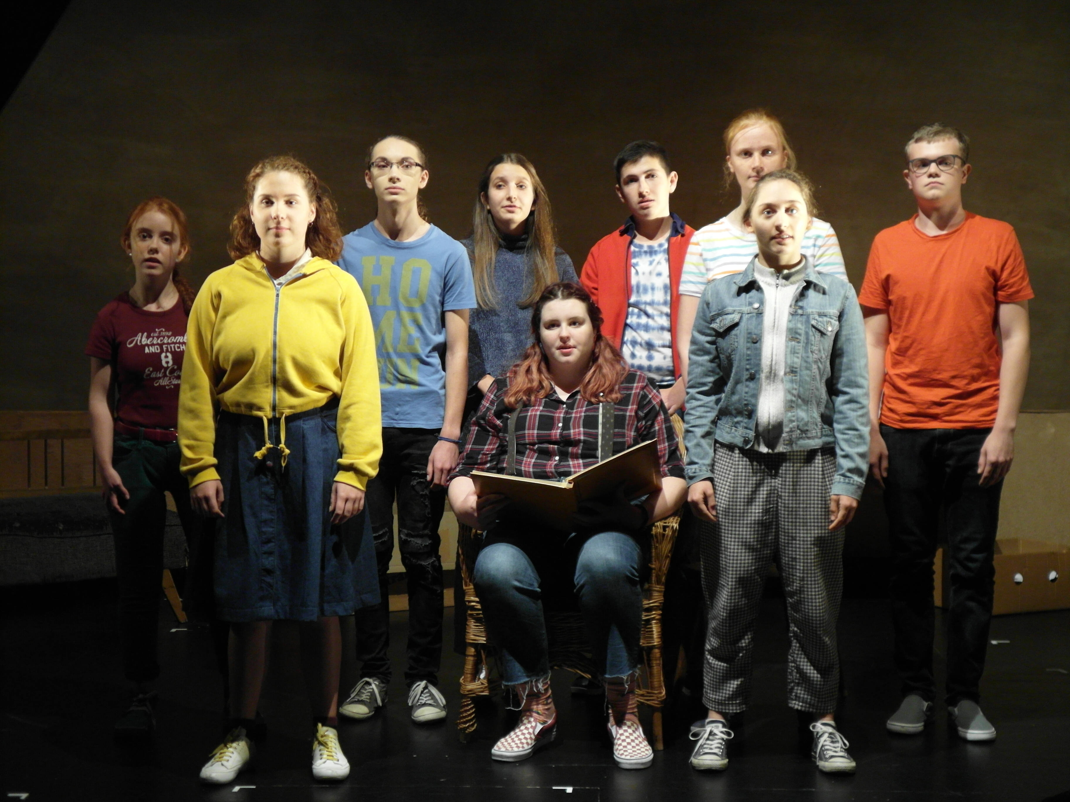 Die Theaterabteilung der Kunstschule zeigt „Lilly unter den Linden“. Bild: Staber