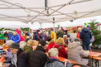 Der Erbsenteintopf zugunsten von "Nachbarn in Not" gehört zur guten Tradition auf dem Sindelfinger Weihanchtsmarkt.