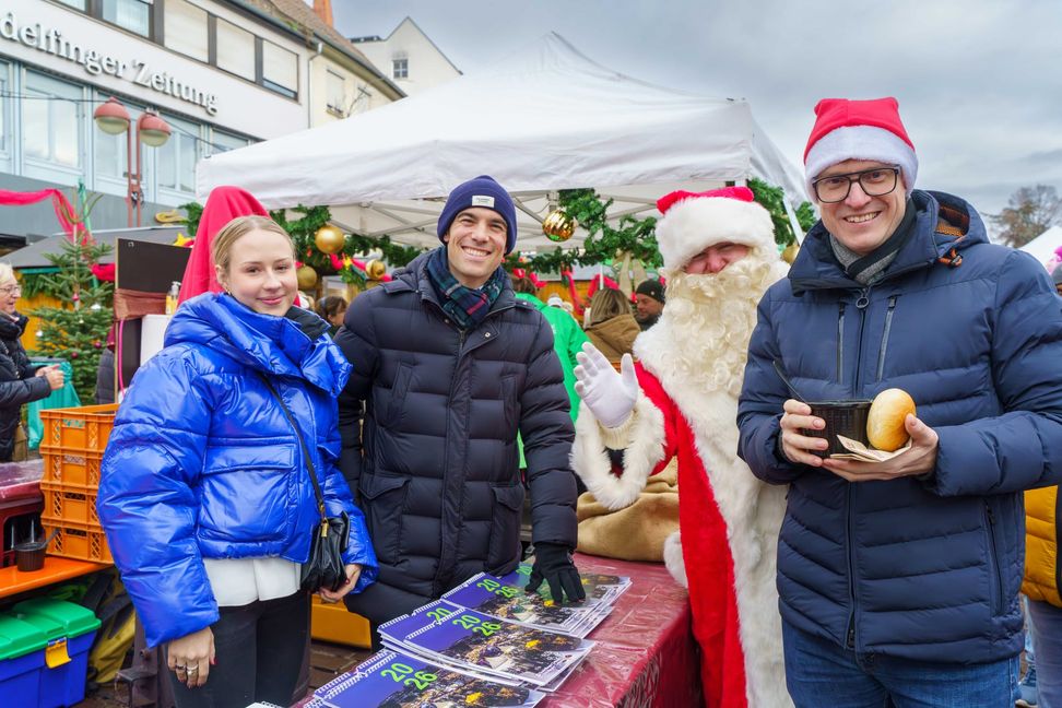 Der Erbsenteintopf zugunsten von "Nachbarn in Not" gehört zur guten Tradition auf dem Sindelfinger Weihanchtsmarkt.