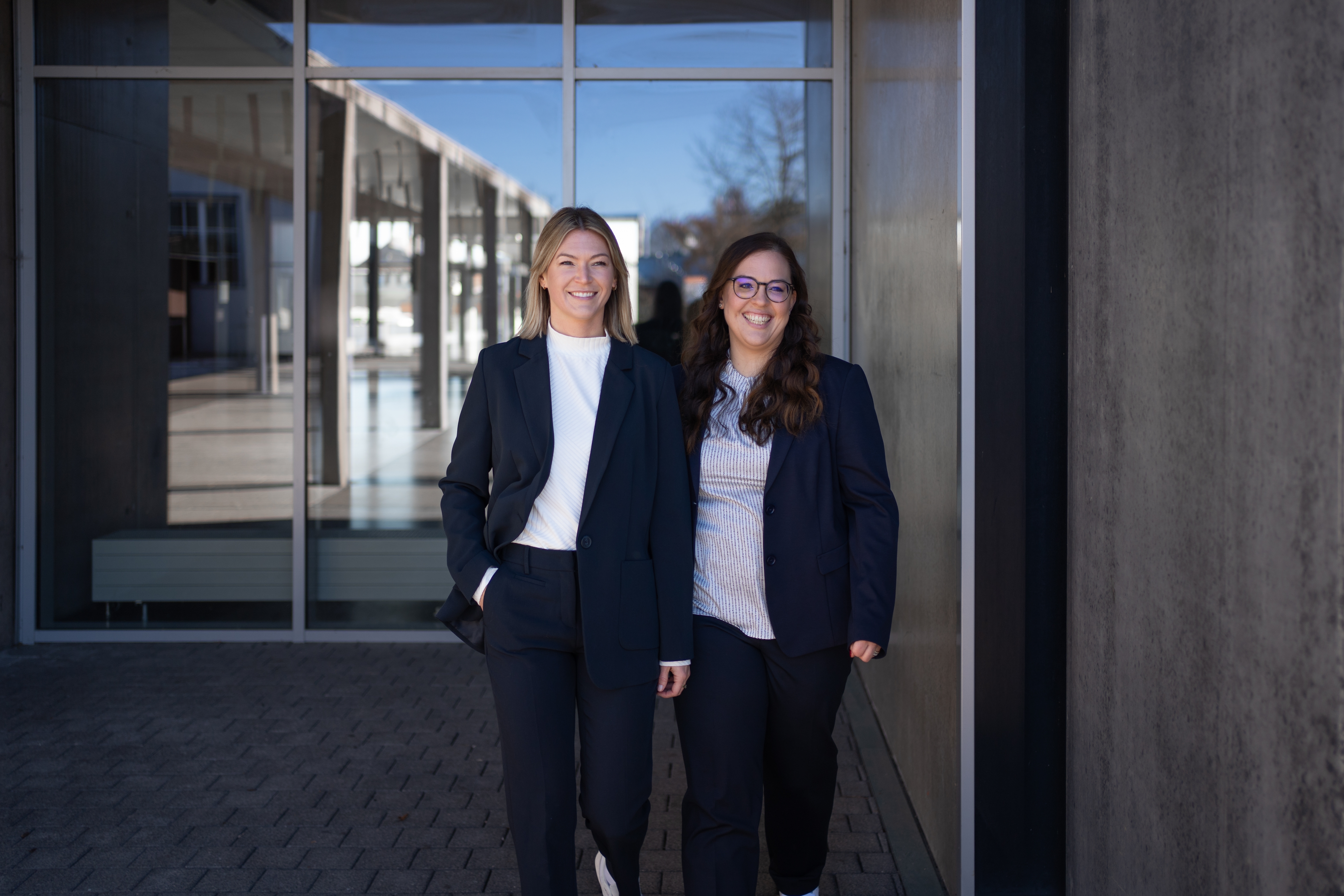 Lena Mangold (links) und Jasmin Albrecht.