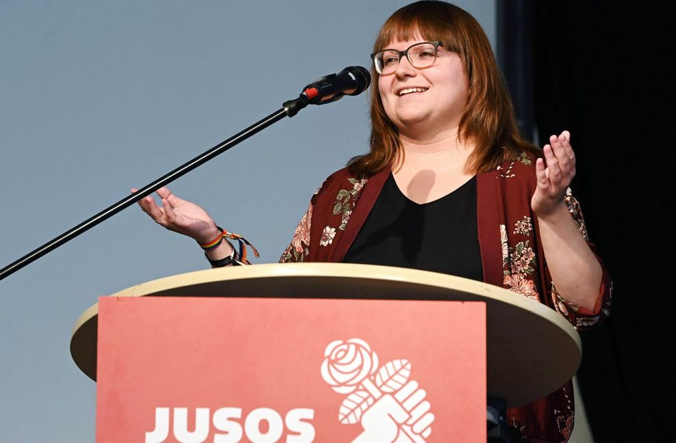 Lara Herter aus Albstadt will als neue Juso-Vorsitzende die SPD „treiben“.