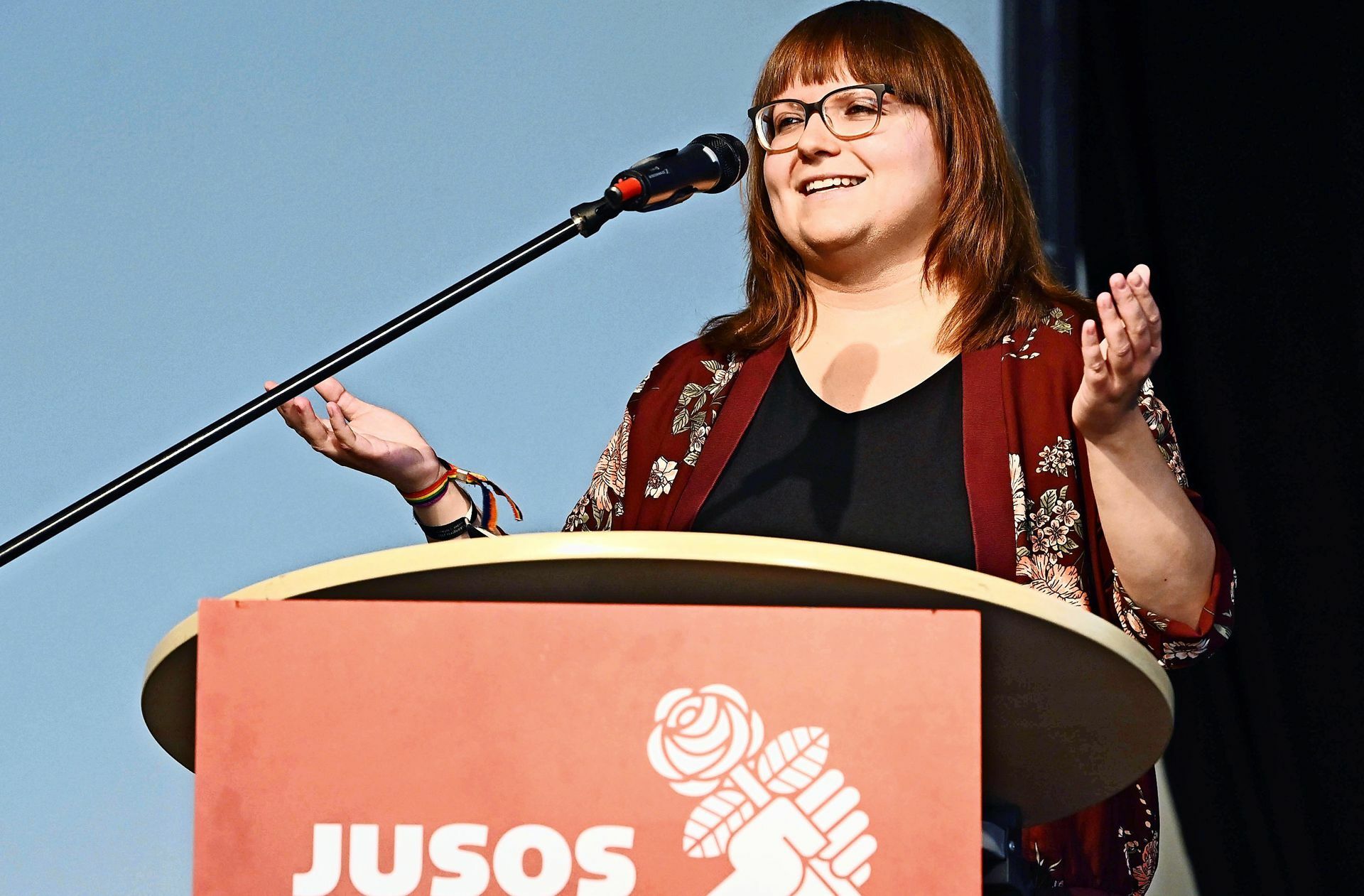 Lara Herter aus Albstadt will als neue Juso-Vorsitzende die SPD „treiben“.