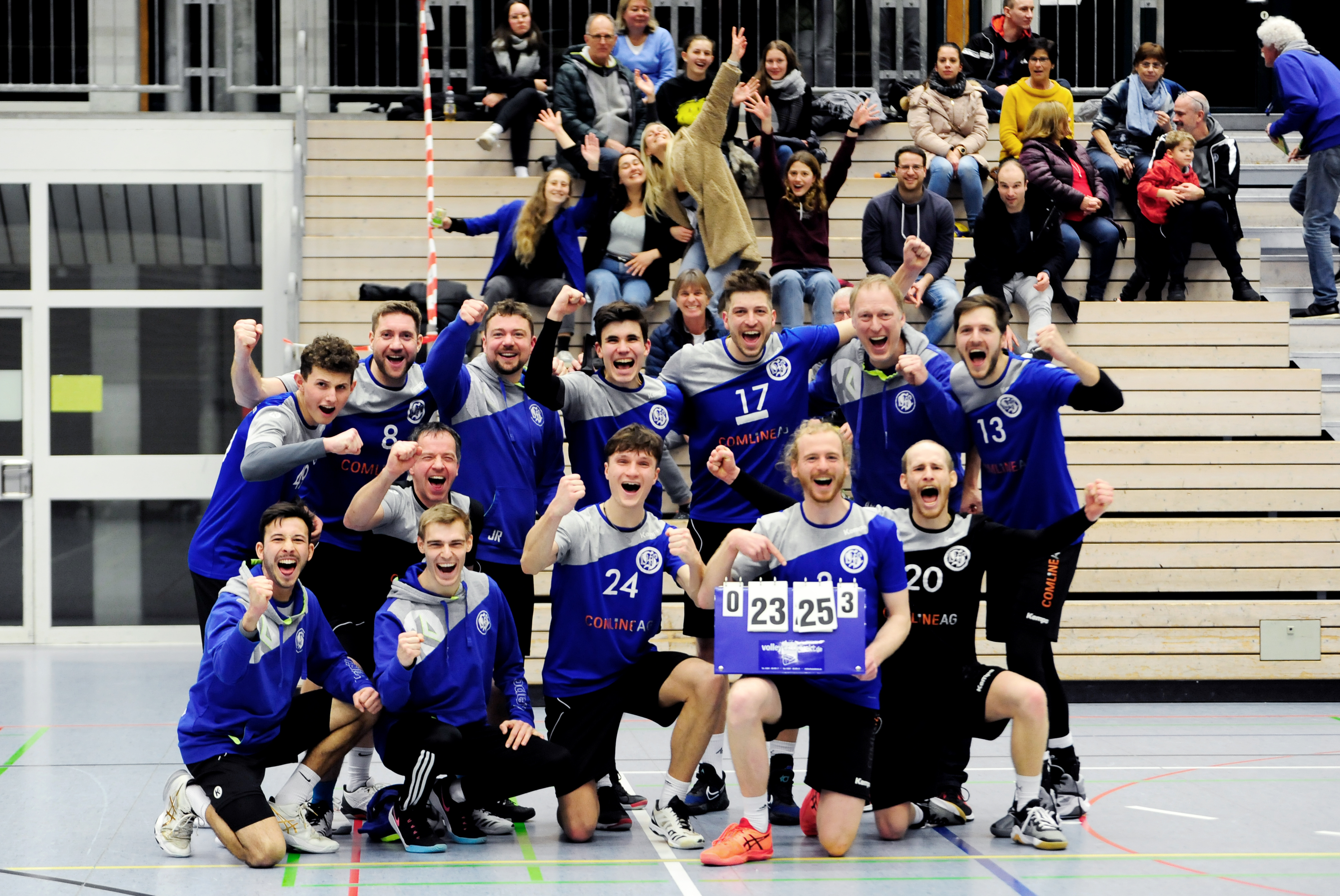 Die Sindelfinger Volleyballer wollen am Samstagabend wieder jubeln. Bild: photostampe