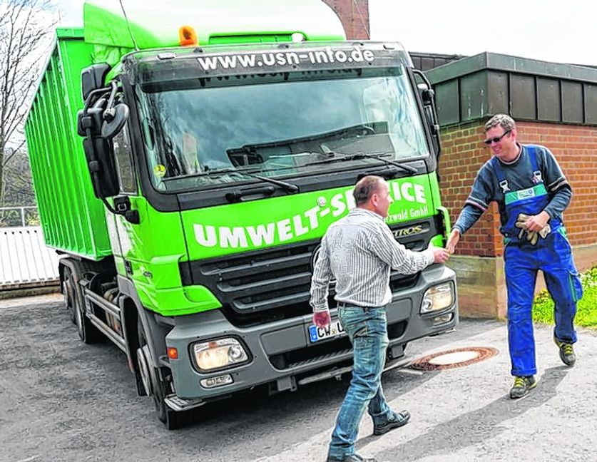 Zufriedene Kunden sind das Ziel der Umwelt-Service Nordschwarzwald GmbH.