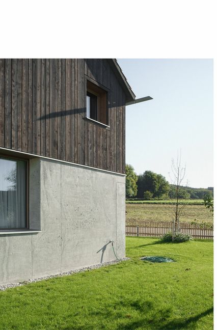 Auch bei der Fassade zeigt sich die Liebe zum Detail.