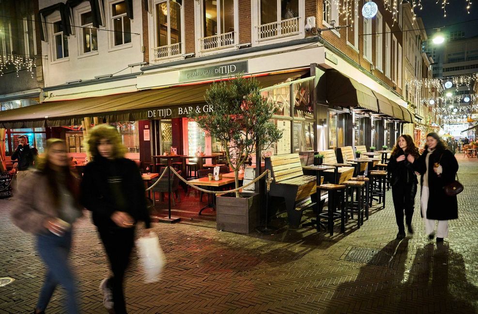 Ausgehviertel in Den Haag: In manchen Lokalen ist die Geschäftssprache Englisch.