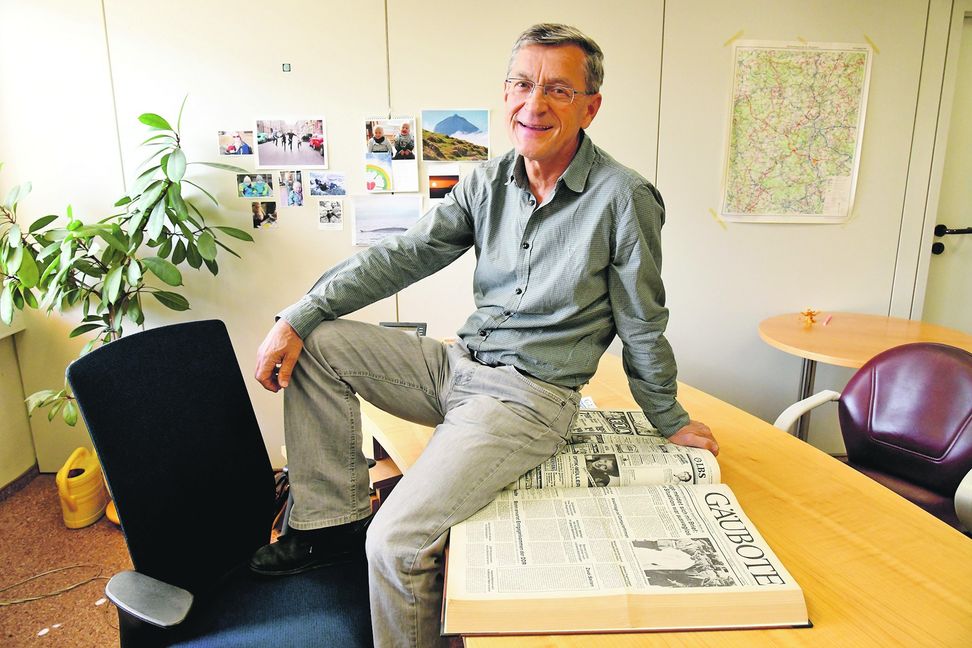 Harald Marquardt war 30 Jahre lang Redaktionsleiter beim Gäuboten. Bild: Holom
