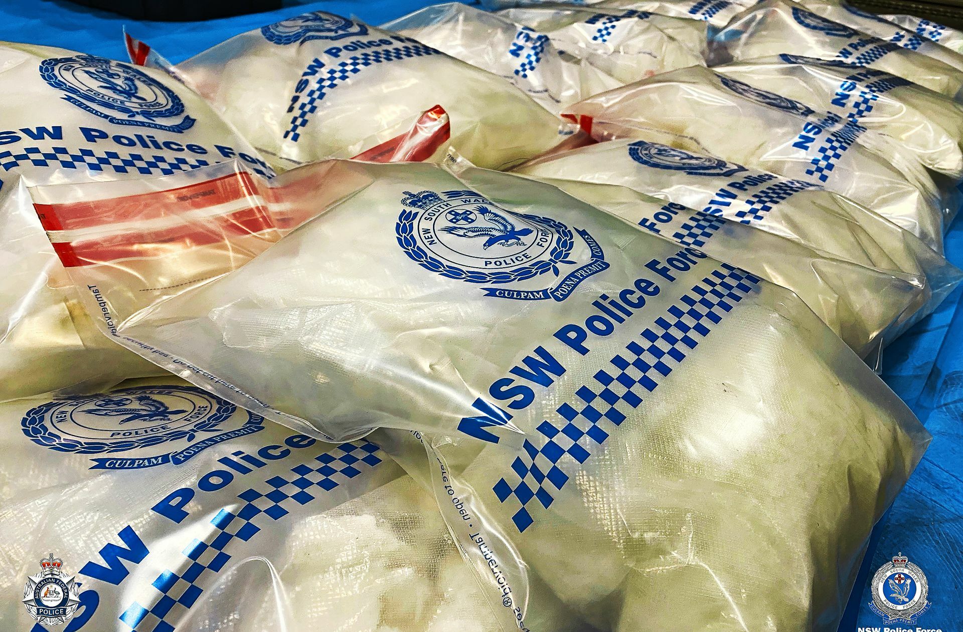 Allein in Australien wurden sechs Drogenlabore ausgehoben.
 Foto: NSW Police Force