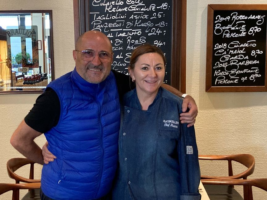 Vittorio Musccigrosso mit seiner Frau Ruza. Bild: Jung