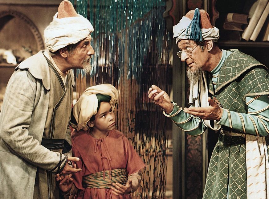 Kulturelle Aneignung? Rassismus gar? Egal, „Die Geschichte vom kleinen Muck“ spielt nun mal im Orient und nicht in der DDR, wo der Film 1953 entstand.   Bild: z