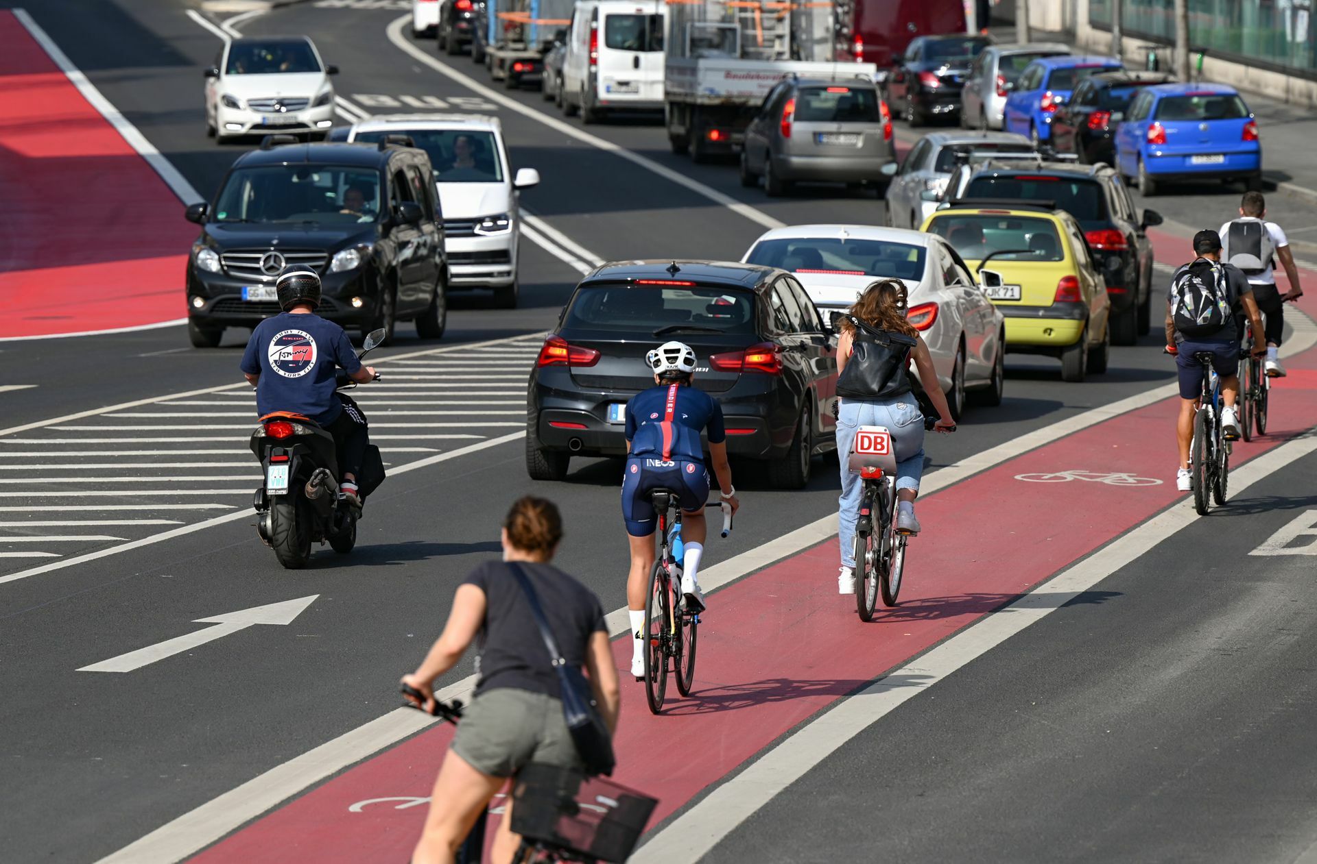 Auch beim Radfahren ist der Mensch meist das größte Risiko. Foto: dpa