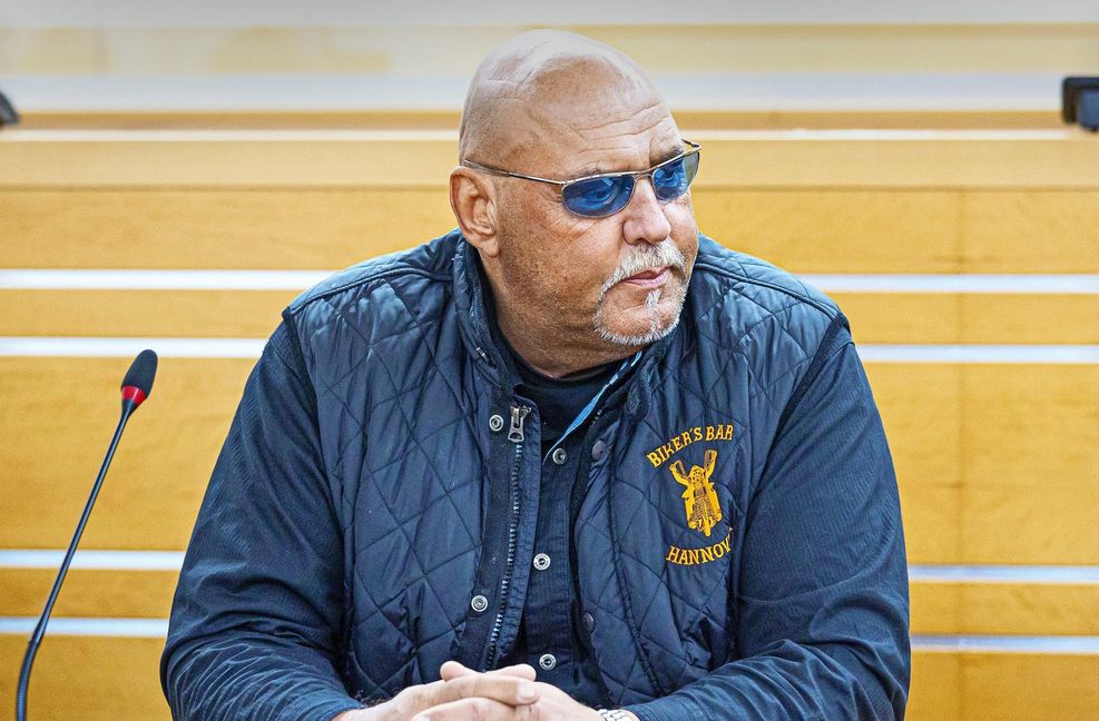 Frank Hanebuth, hier bei einem Prozess in Hannover.