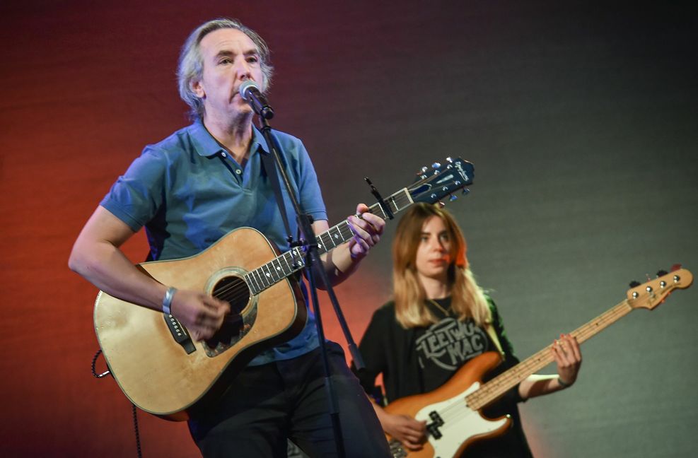 Eindrücke vom Konzert von Olli Schulz auf der Freilichtbühne Killesberg
 Foto: Lichtgut/Ferdinando Iann..