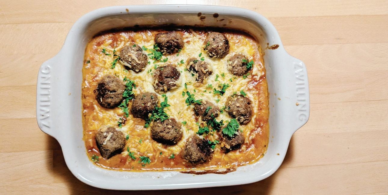 Hackbällchen in Tomatensauce