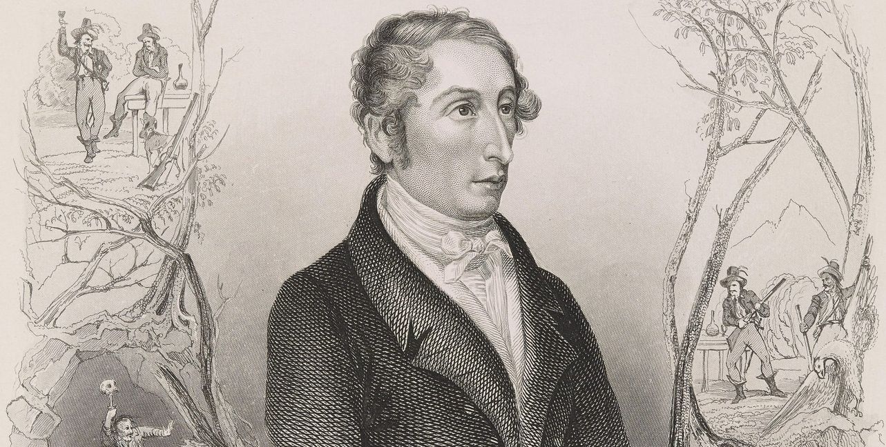 Der deutsche Komponist und Dirigent Carl Maria von Weber (1786 bis 1826).