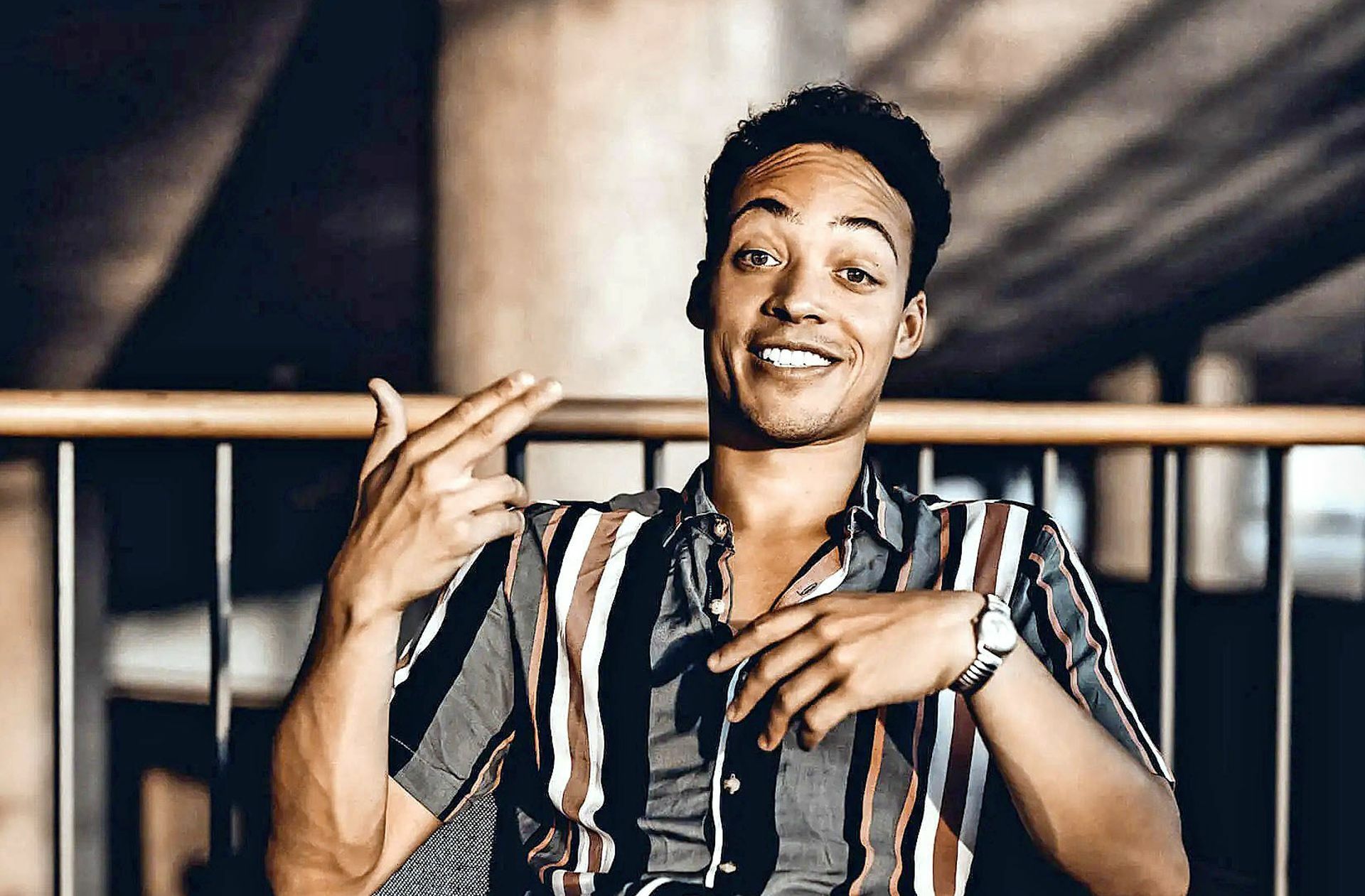 Aurel Mertz macht Comedy für die Millennial-Generation.
 Foto: Maximilian Motel