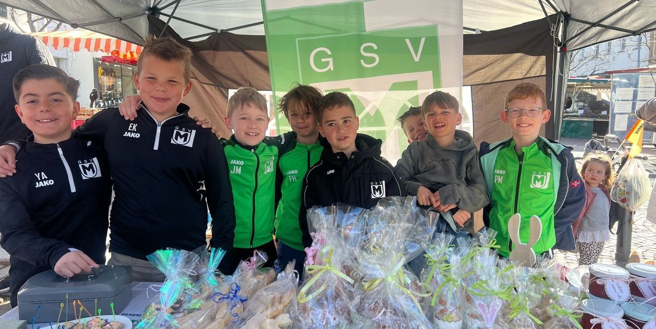 Haben Grund zur Freude: die F1-Junioren vom GSV Maichingen