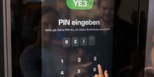 Jetzt noch die PIN eingeben.