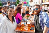 Die deutschen Fans auf dem Sindelfinger Wettbachplatz kamen beim Spiel gegen Ungarn voll auf ihre Kosten.