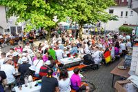 Die deutschen Fans auf dem Sindelfinger Wettbachplatz kamen beim Spiel gegen Ungarn voll auf ihre Kosten.