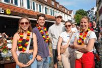 Die deutschen Fans auf dem Sindelfinger Wettbachplatz kamen beim Spiel gegen Ungarn voll auf ihre Kosten.