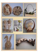 Hübsche Dinge aus Holz, Papier und Porzellanpulver für einen guten Zweck.