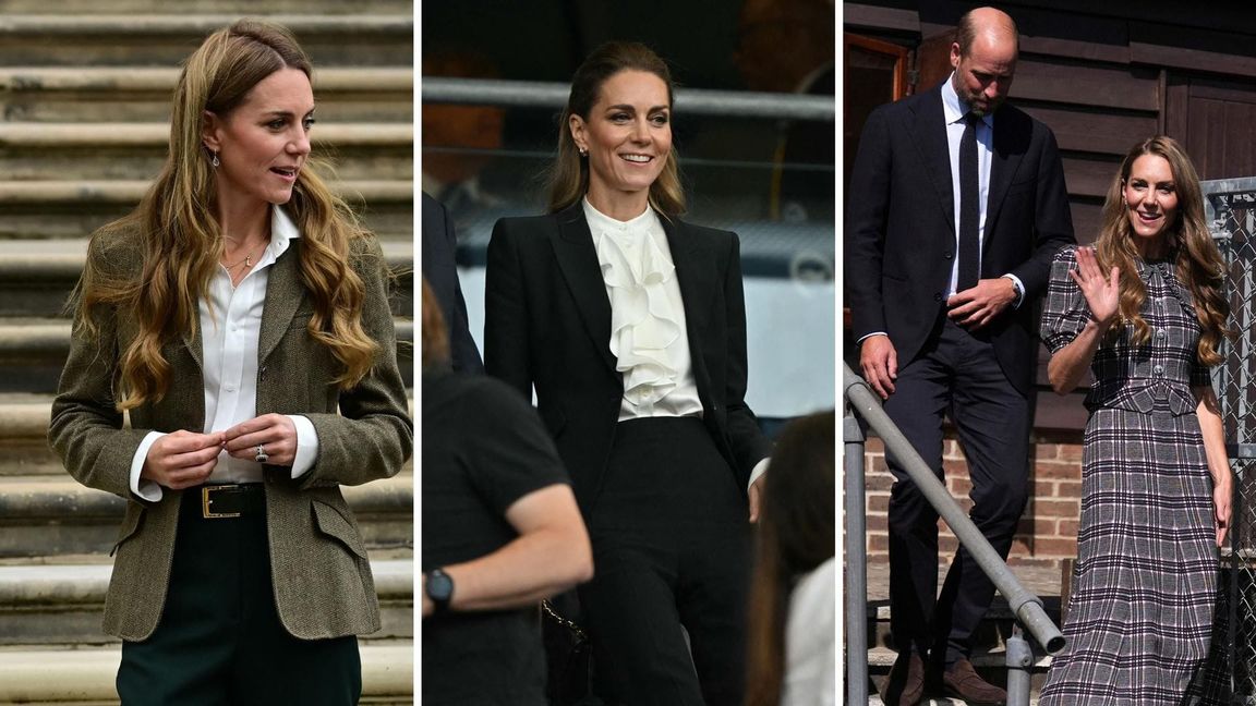 Plötzlich erblondet: Prinzessin Kate trägt honigblonde Strähnen im dunklen Haar – und die Welt steht Kopf.