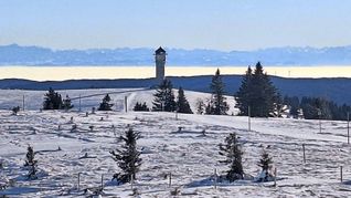 Einen Turm gibt es bereits auf dem Feldberg.