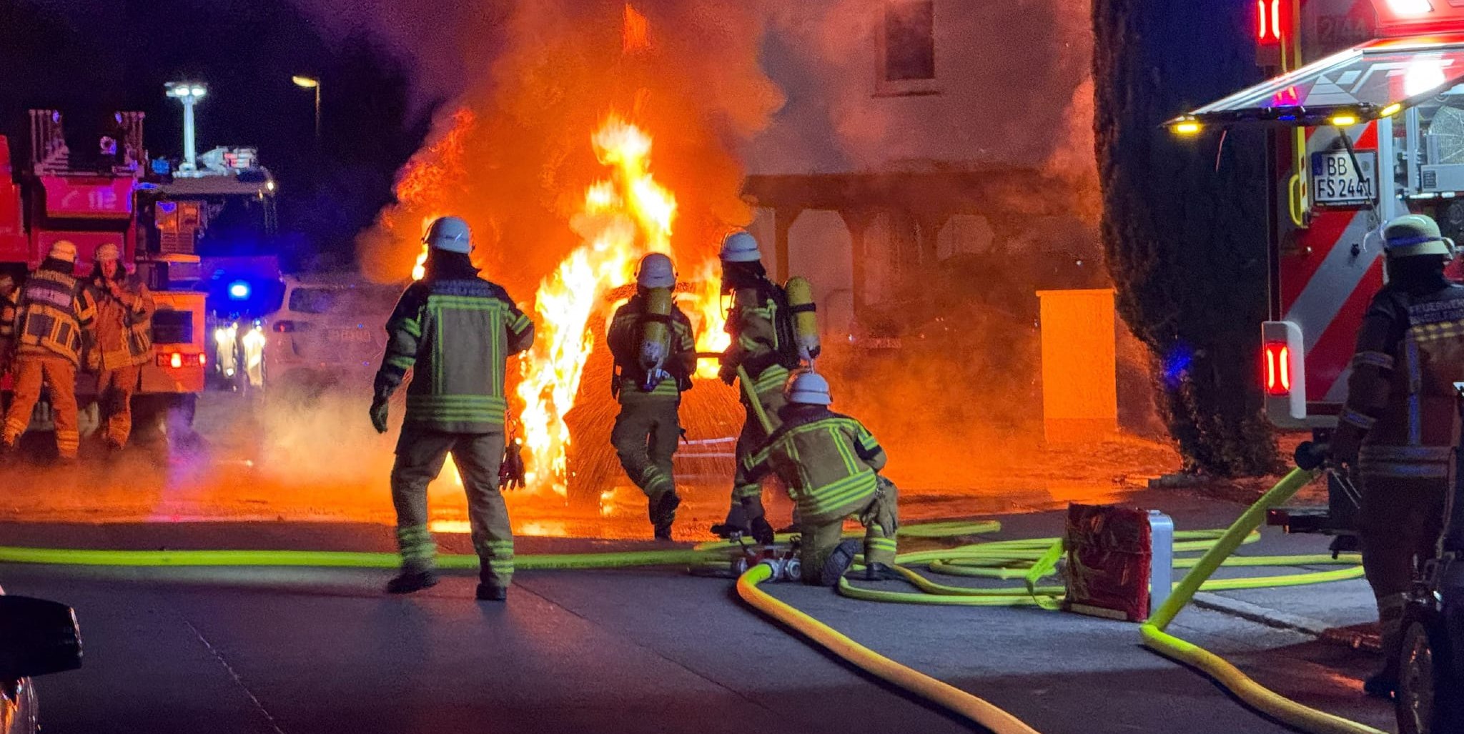Die Maichinger Brandnacht ist eines der Themen im aktuellen Podcast.