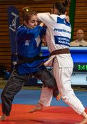 Aitana Diaz Hernandez (links) in Aktion.