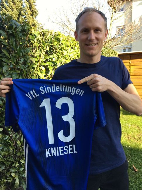 Daniel Kniesel, eine der Legenden des VfL Sindelfingen.