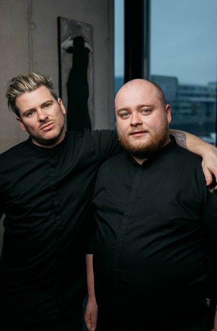 Daniel Gottschlich und Hannes Radeck, der 2021 als „Patissier des Jahres“ ausgezeichnet wurde, sind ein gutes Team.