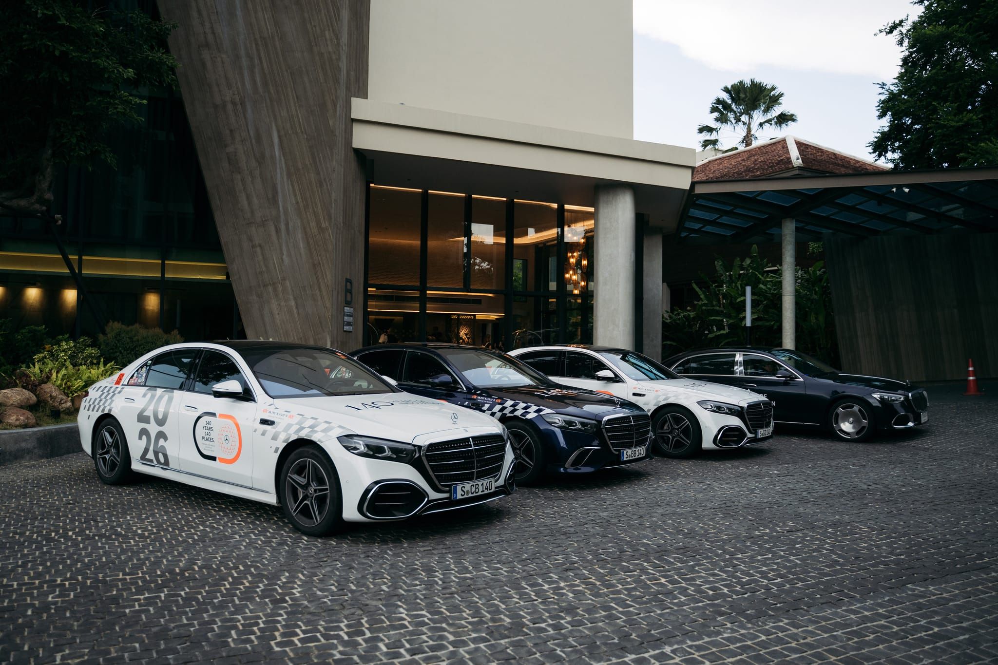Die neue S-Klasse in Asien.