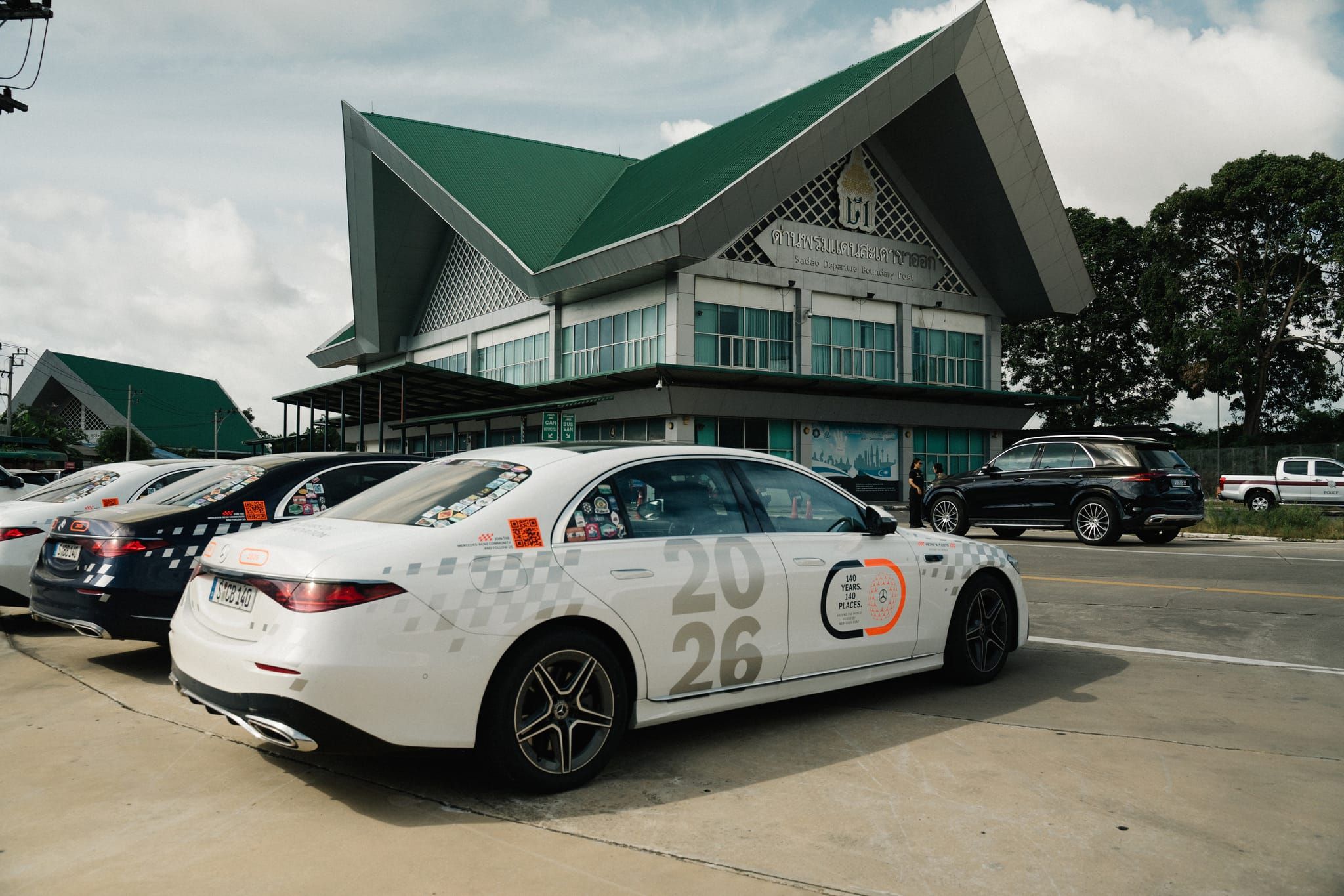Die neue S-Klasse in Asien.