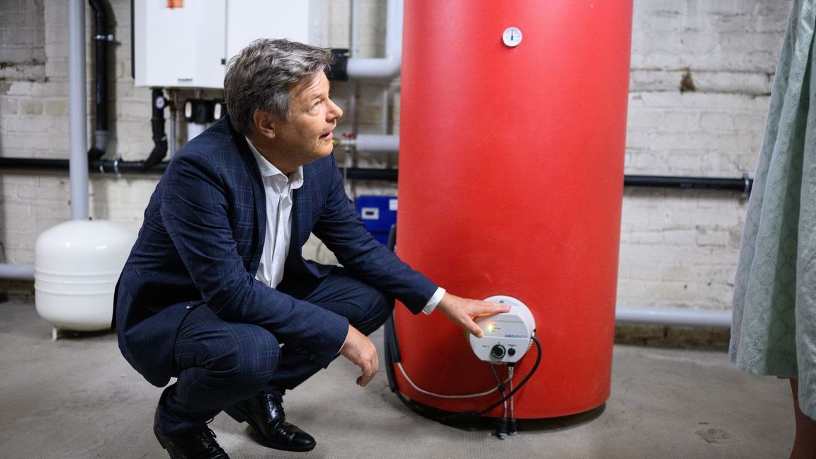 Wirtschaftsminister Habeck stand wegen des Heizungsgesetzes stark in der Kritik.